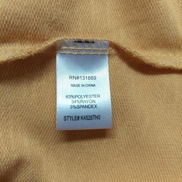 Inspired Hearts Women's Crew Neck Heathered Sporty Crop Top - Picture 5 of 5